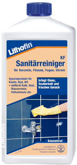 Lithofin KF Sanitarreiniger Vitrifiye Temizliyicisi 1 LT